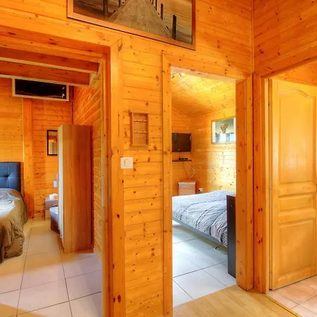 Maison En Bois Village Entre Montagne Et 펜션 Sari-D'orcino